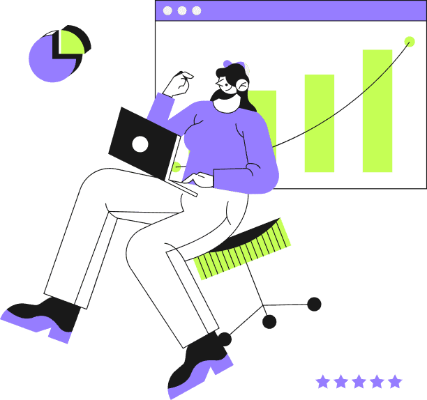 Coding Flex digital agency illustration